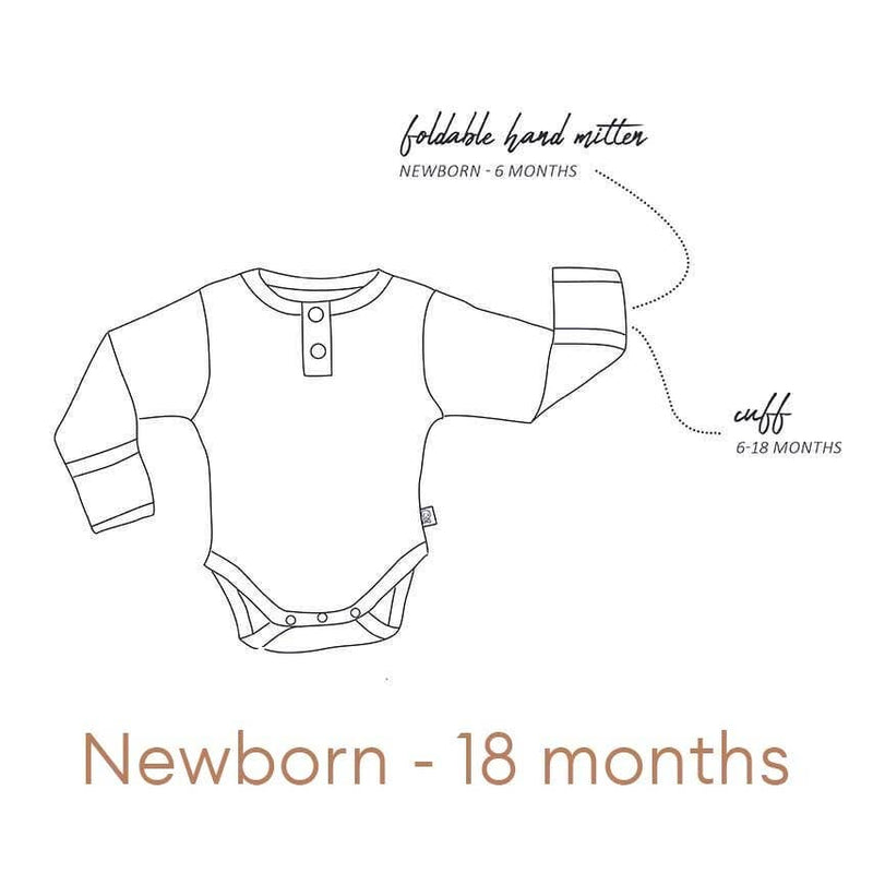 EUCALYPT LONG SLEEVE BODYSUIT