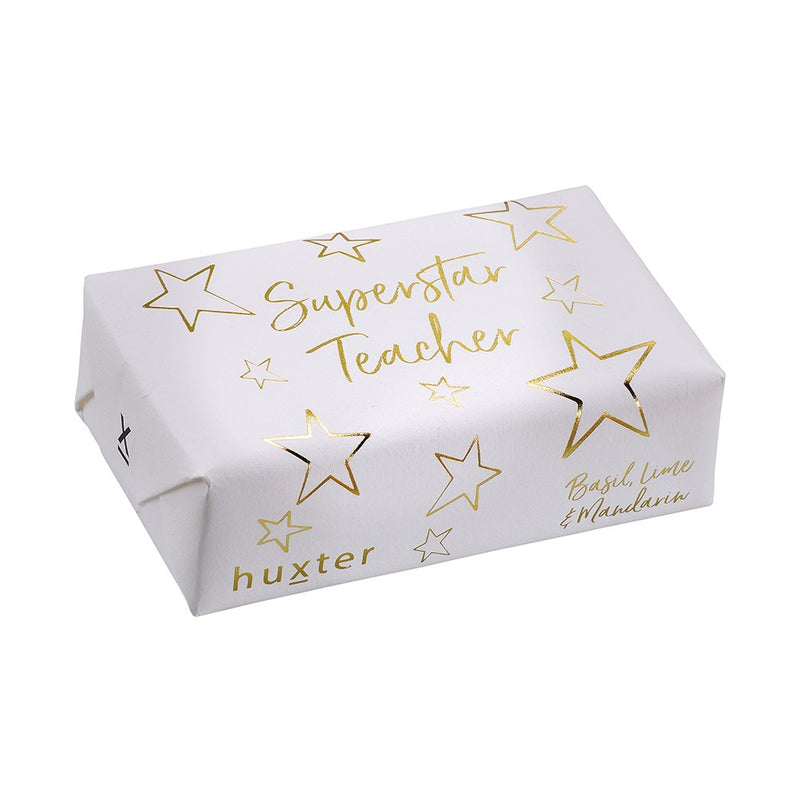 SUPERSTAR TEACHER SOAP - BASIL LIME & MANDARIN