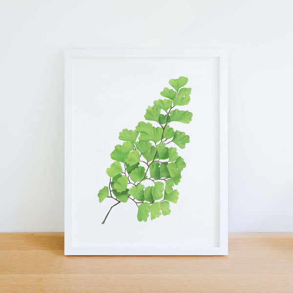 FERN WATERCOLOUR ART PRINT