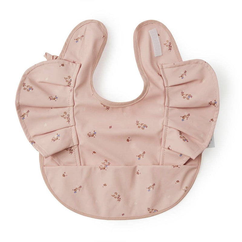 POSY FRILL WATERPROOF SNUGGLE BIB