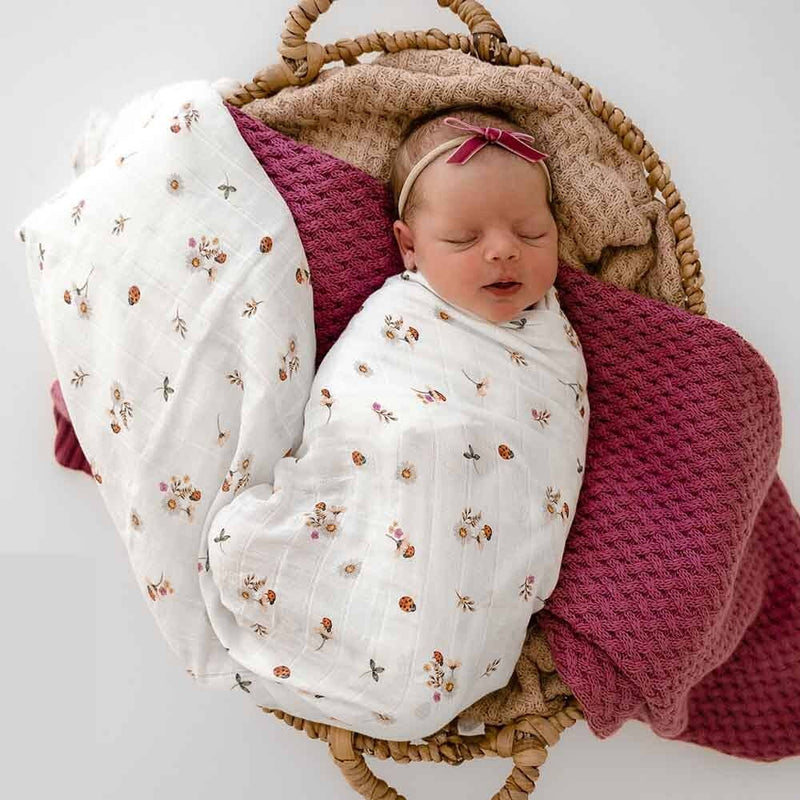 LADYBUG MUSLIN WRAP