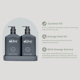 WASH & LOTION DUO - COCONUT & WILD ORANGE