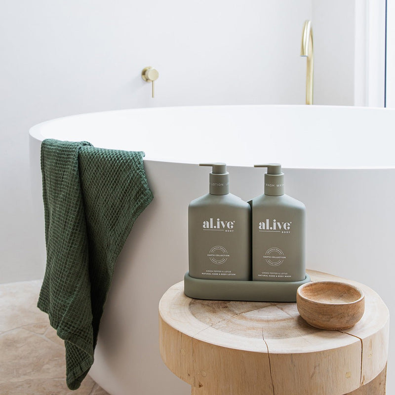 WASH & LOTION DUO - GREEN PEPPER & LOTUS