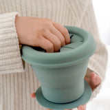 SILICONE SNACK CUP - MINT