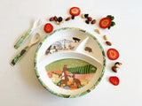 AUSTRALIAN COUNTRY MELAMINE DINNER SET - 3 PIECE