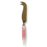 PINK MARBLE CHEESE KNIFE