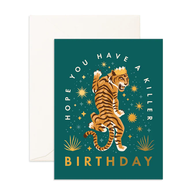 KILLER BIRTHDAY CARD